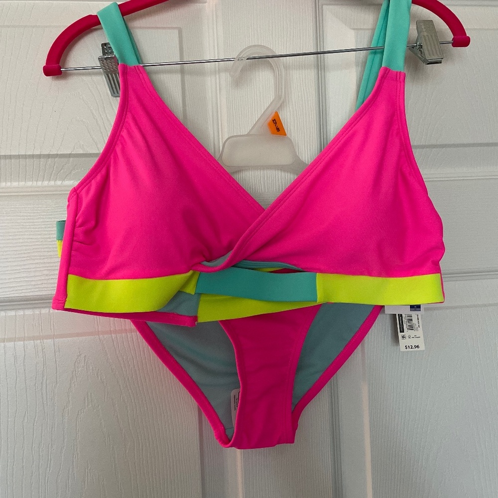 Two piece swim suit